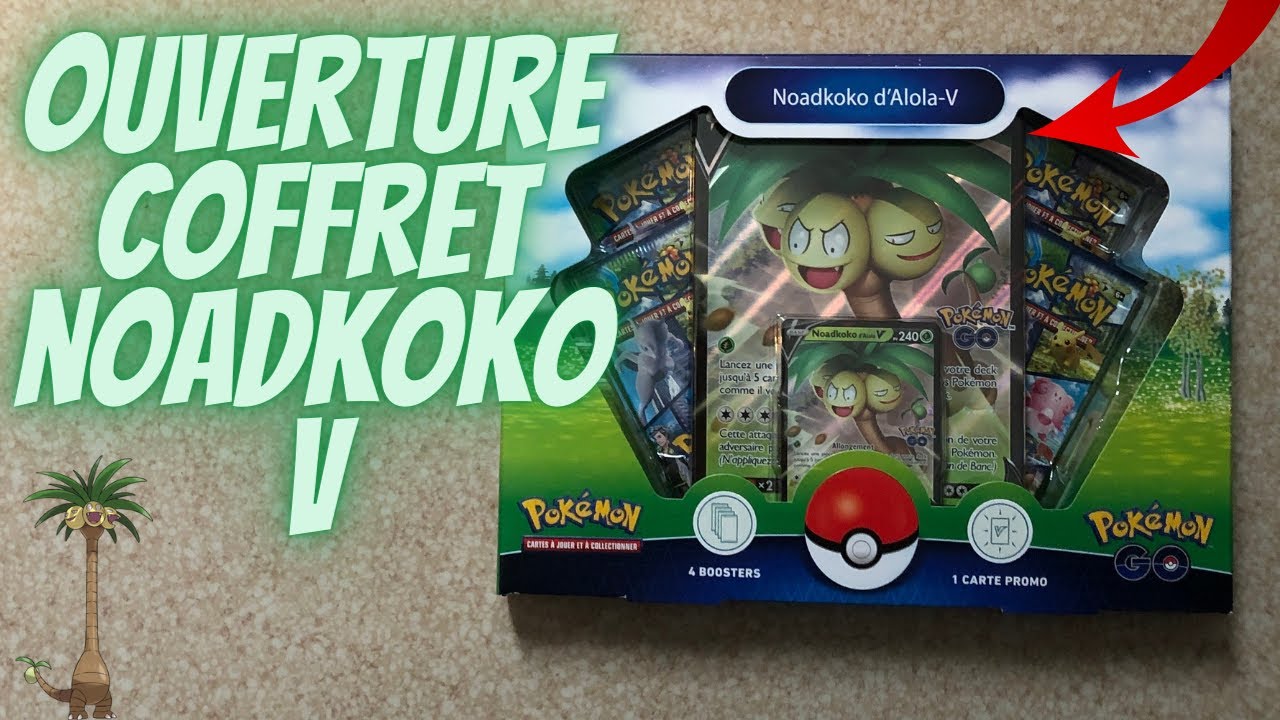 Pokemon - Coffret Noadkoko d'Alola-V