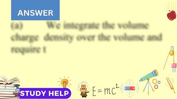 The volume charge density of a solid nonconducting sphere of radius R 5.60 cm varies with radial ...