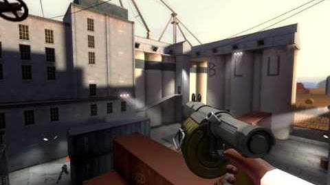 TF2 Demo-man sticky jump fail. :(