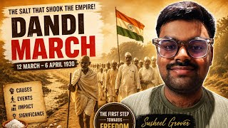  Class 10  History The Salt March  .