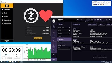 Cryptocurrency Wallet Sync Time Comparison - Zcash vs PIVX