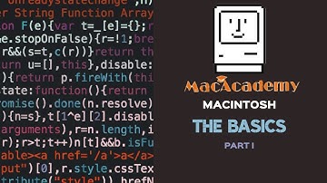 MacAcademy: Macintosh - The Basics Part 1