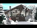 Rating my viewers winter houses in bloxburg  facecam