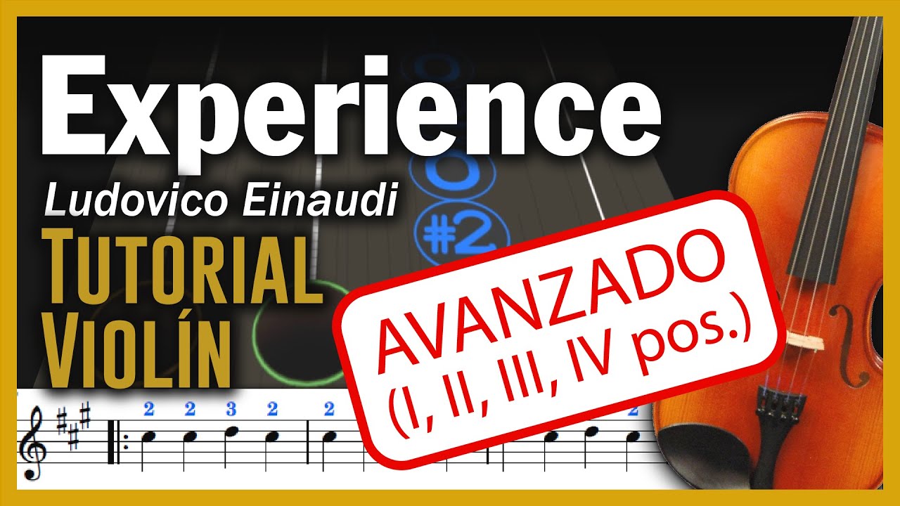 Experience (Avanzado) | Ludovico Einaudi | Violín Play Along 🎻 Experience (Avanzado) | Ludovico Einaudi | Violín Play Along 🎻