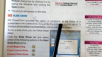 Class 4 || Microsoft PowerPoint 2007 || Adding pictures to the title and Slide Show.