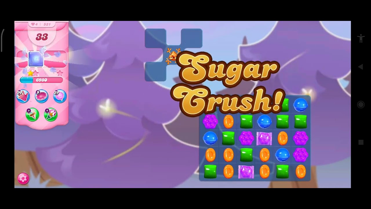 Candy Crush Saga Level 531 - YouTube