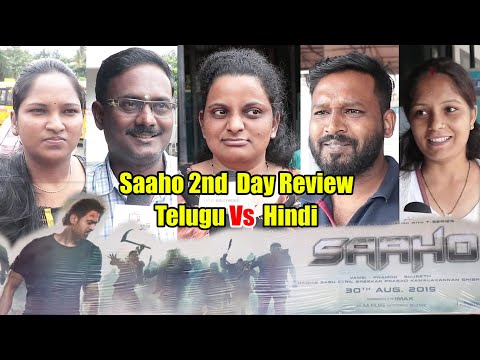 Saaho Movie Public Review | 2nd Day Review | Hindi & Telugu Review #Prabhas #SaahoReview