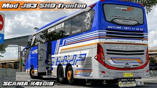 TERBARU || Mod JB3 SHD Tronton Scania K410IB MN RPC. Livery Narendra. Bussid