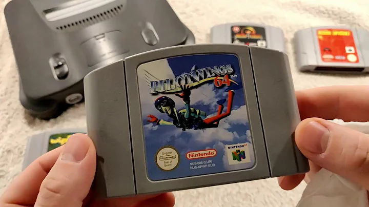 [ASMR] - Cleaning my old Nintendo 64 & 64 Games + (Soft spoken and Whisper)