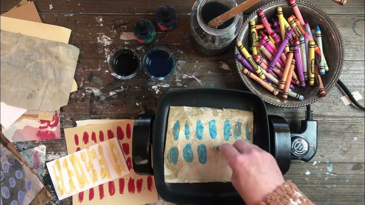 Wax Resist Technique YouTube
