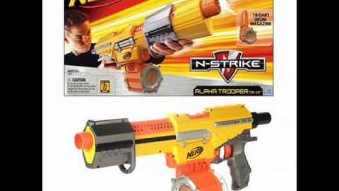 Nerf Alpha Trooper CS-18 or Nerf Raider CS-35