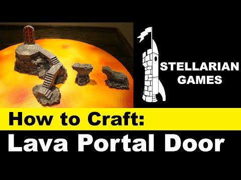 055-Lava Portal Door