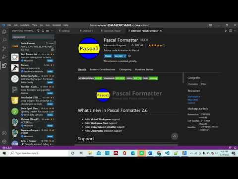 CARA MENGCOMPILE PASCAL KE VISUAL STUDIO CODE