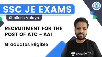 Recruitment for the Post of ATC - AAI | Graduates Eligible | Shailesh Vaidya