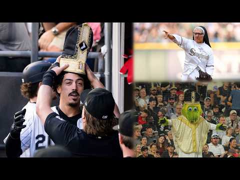 Peace be with you! White Sox celebrate Pope Leo XIV & hand 40,000 Pope Hats to fans!
