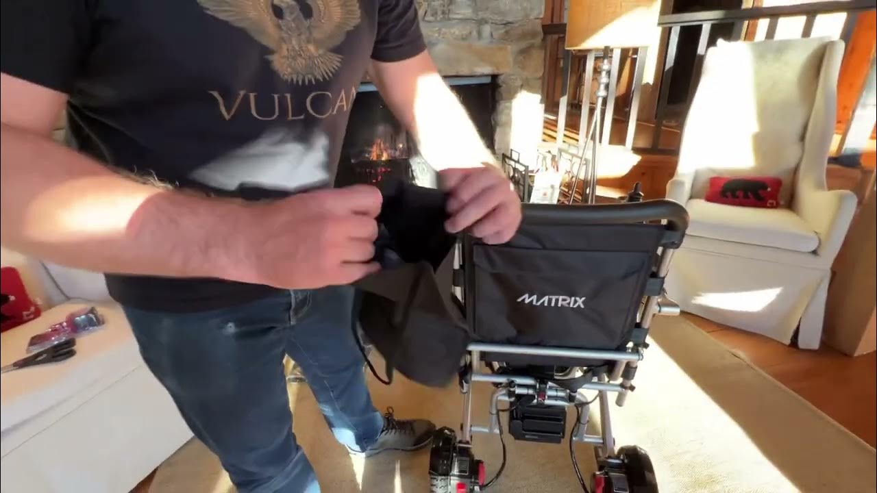 How to attach the oxygen tank holder to your matrix wheelchair YouTube