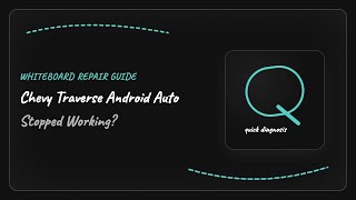 Chevy Traverse Android Auto Stopped Working: Troubleshooting Steps