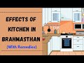 Kitchen in Brahmasthan ~ब्रह्मस्थान के किचन / रसोई घर के प्रभाव और उपाय ~ Vastu Tips