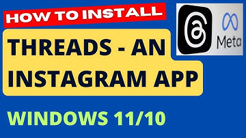 Download Install Threads App on Windows PC