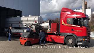 Transport of Fluid Bed Dryer