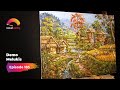 Pemandangan Kampung Persawahan impres  | Painting Timelapse | Episode 185 | Demo | Part 2