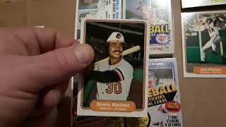 Huge 1982 Topps 1982 Fleer 1983 Topps 1983 Fleer 1984 Fleer 1985 Fleer Baseball 6 Pack Cello Rip!