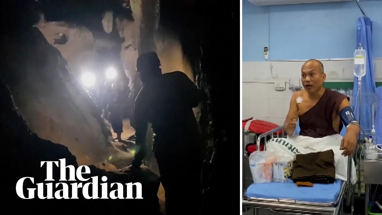 Thai monk rescued from flooded cave after four days