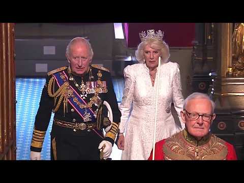 King Charles III of the United Kingdom reads the King's speech at State Opening of Parliament 2026