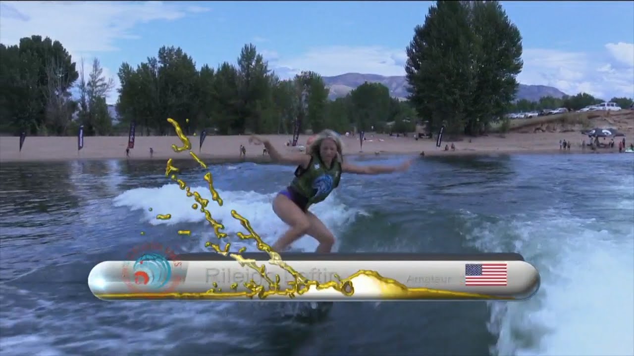 2019 - World Wake Surf Championship - Amateur Women Surf - Rileigh Loftin