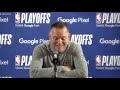 Michael Malone postgame; Nuggets lost to the Warriors in Game 2