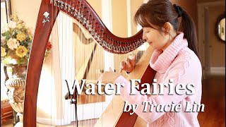 Water Fairies - Original Composition by Tracie Lin (Harp Cover 432hz) + Sheet Music