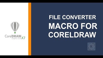 File converter macro for corel draw missing
