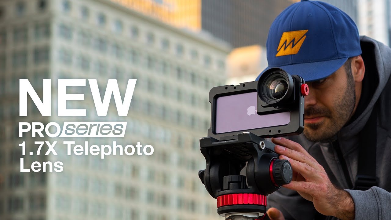 Allnew Beastgrip Pro Series 1.7X Telephoto Lens. The best telephoto