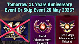 Tomorrow 11 Years Anniversary Event Or Skip Event 26 May 2026? - Marvel Future Fight