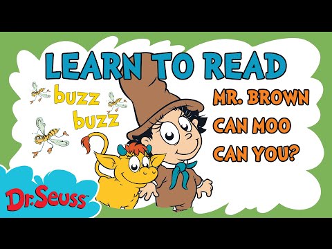 Learn to Read with Dr. Seuss Babies | Mr. Brown Can Moo | Brand New Full Episode | Dr. Seuss Phonics