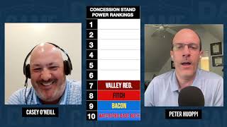 Power Rankings Concession Stands