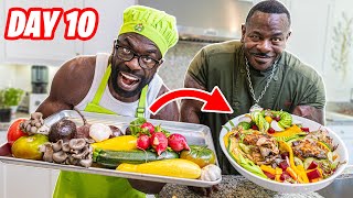 I Cooked Veggies w/ @ChefRush (Day 10)