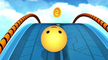 Sky Rolling Ball 3D - SpeedRun Gameplay Level 288