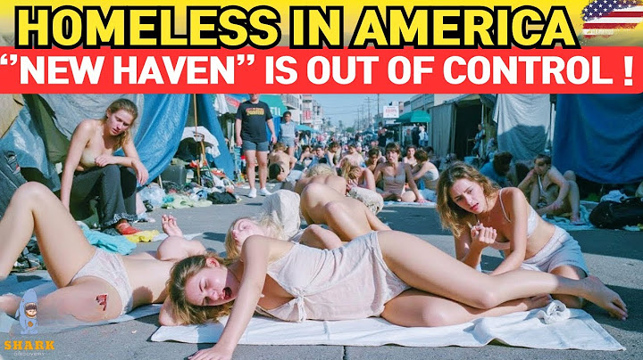 Homeless Crisis In New Haven:  Even Cops Don't Dare Step In! Homeless In America
