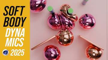 Cinema 4D 2025 Softbody Dynamics Animation