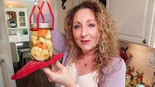 Pickled Spicy Mexican Vegetables Escabeche Water Bath And Steam Canning