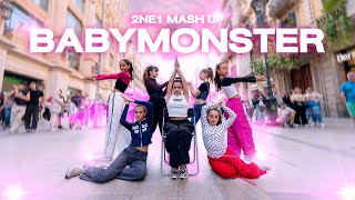 [KPOP IN PUBLIC] BABYMONSTER (베이비몬스터) _ 2NE1 MASH UP | Dance Cover by Mini EST from Barcelona Resimi