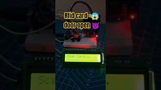 RFID Card Se Door Unlock! 🤯 Arduino Nano Project #shorts#atulexperiments
