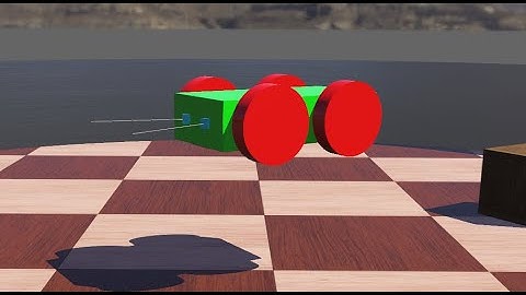 Integratie van afstandssensor op robot | Webots-simulatie | [Tutorial 7]