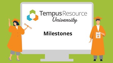 Defining Milestones in Tempus Resource