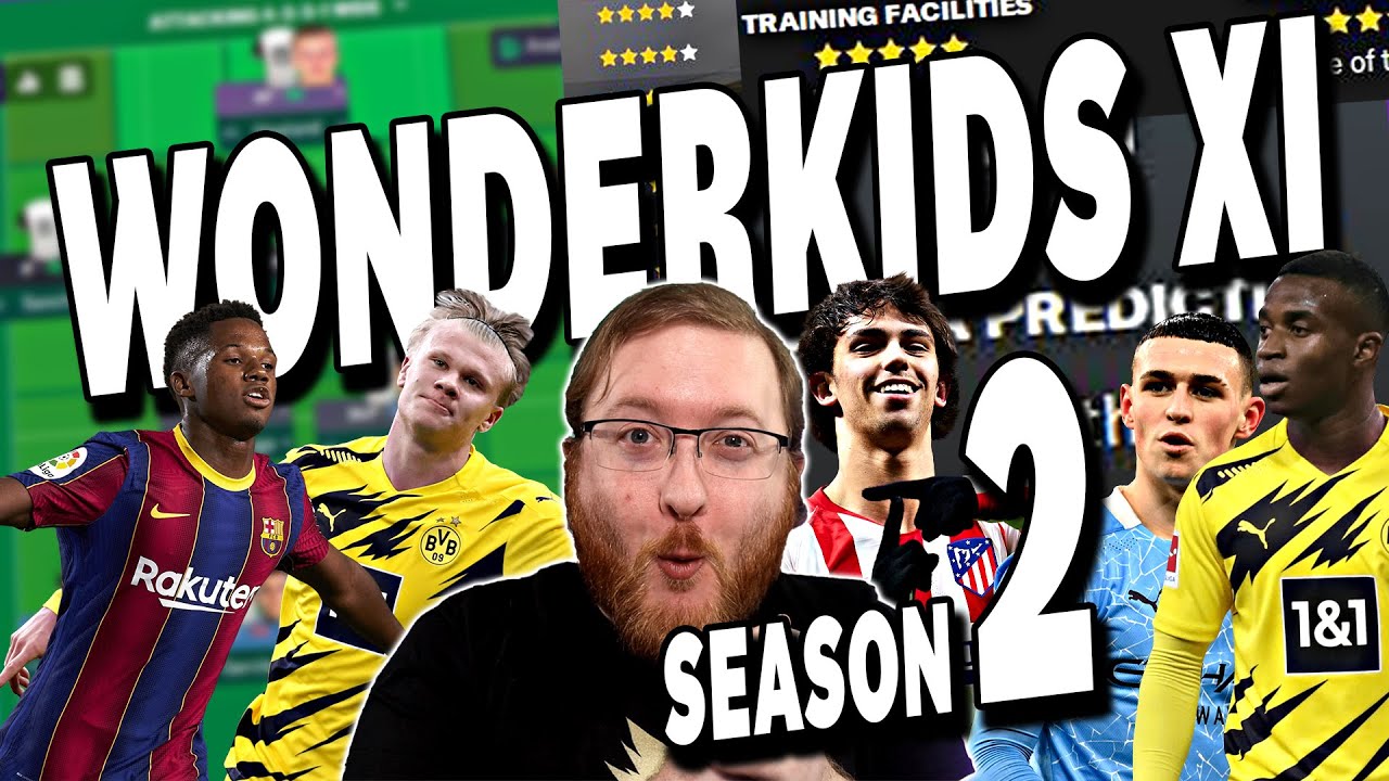 FM21 Wonderkids XI Season 2! Best Wonderkids Team Up in Football Manager 21! YouTube
