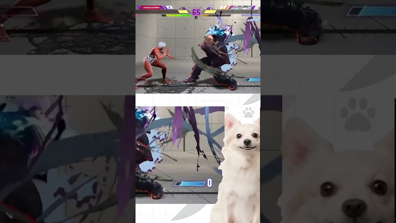 【スト6】サバンナケン(エレナ)改めサバンナ犬として活動します #Shorts #スト6切り抜き