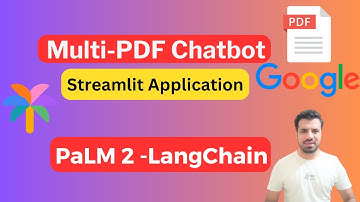 Chat with Multiple PDFs using PaLM 2 and LangChain | Streamlit Application (Free LLM and Embeddings)