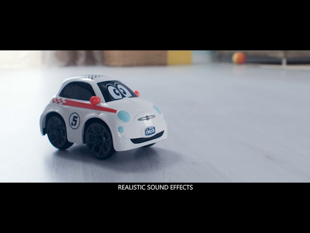 Chicco Fiat 500 RC Car - White - YouTube