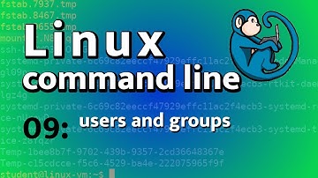 LCL 09 - users and groups - Linux Command Line tutorial for forensics